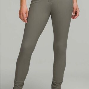 Green/Gret Pant with Sleek Design and Stretchy Fabric